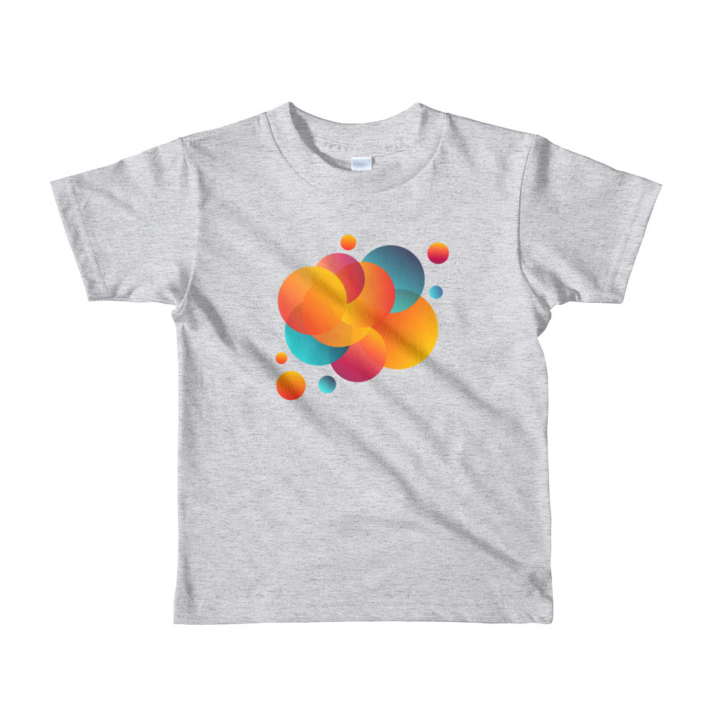 Short sleeve kids t-shirt - Heather Grey / 2yrs - VITALS Demo Store -