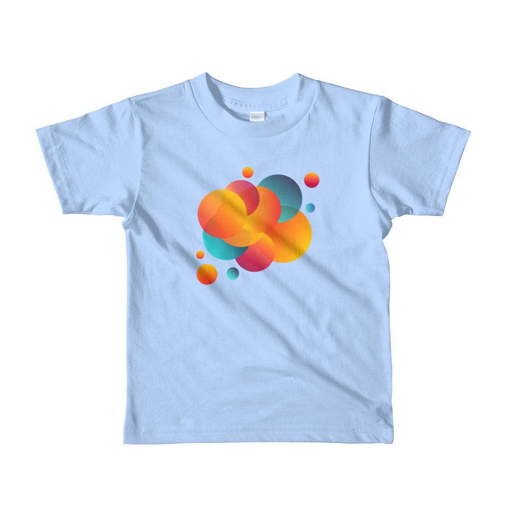 Short sleeve kids t-shirt - Baby Blue / 2yrs - VITALS Demo Store -
